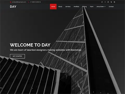 Mẫu website 19 thiết kế web Đà Nẵng Mẫu website 19 thiết kế web Đà Nẵng