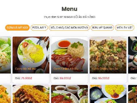 Mẫu website 13 thiết kế web Đà Nẵng Mẫu website 13 thiết kế web Đà Nẵng